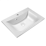 Раковина из литьевого мрамора BelBagno BB650/450-LV-MR-PR, 65 см