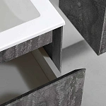 Тумба под раковину Vincea Luka 800 подвесная, 2 выкатных ящика soft-close, G.Stone