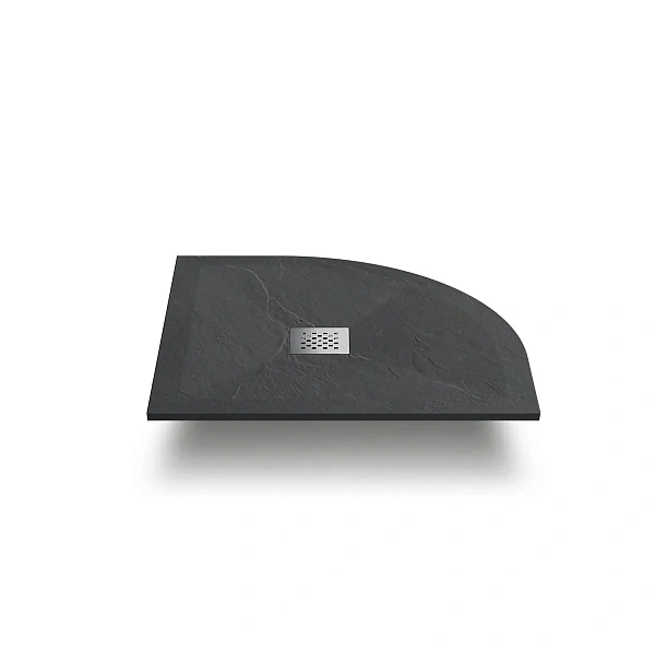 Поддон для душа из искусственного камня Vincea VST-4SQ1010A, 1000*1000*25, антрацит