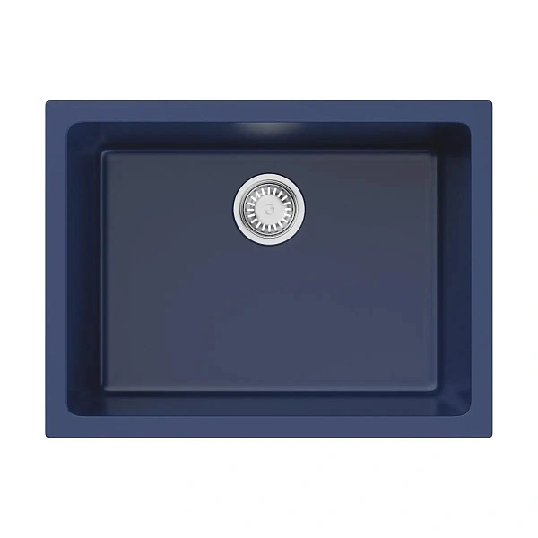 Omoikiri Okinoshima 61-U/I-IB Matt Natceramic/indigo blue