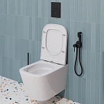 Инсталляция Grohe Solido с подвесным унитазом Santerika SAN.UNT.02, смыв "Торнадо", сиденье микролифт