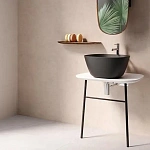 Накладная раковина VITRA Plural 7811B483-0016 44.5 см, черная матовая