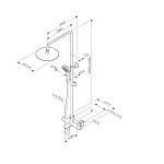 Душевая система с термостатом AM.PM Spirit 2.0 F0770A510
