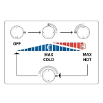 Встраиваемый смеситель с гигиеническим душем Bossini Paloma E37005.030
