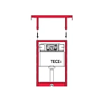 Телескопическое крепление Tece TECEprofil 9380013 для установки в нишу