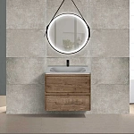 Тумба под раковину Vincea Vico 600 подвесная, 2 выкатных ящика soft close, V.Oak