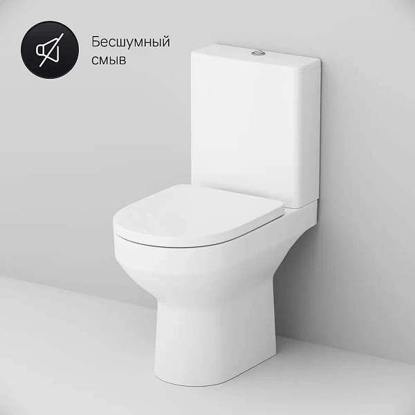 Унитаз-компакт AM.PM Spirit V2.0 C708600WH с микролифтом