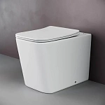 Приставной унитаз Ceramica Nova Cubic CN1809 безободковый