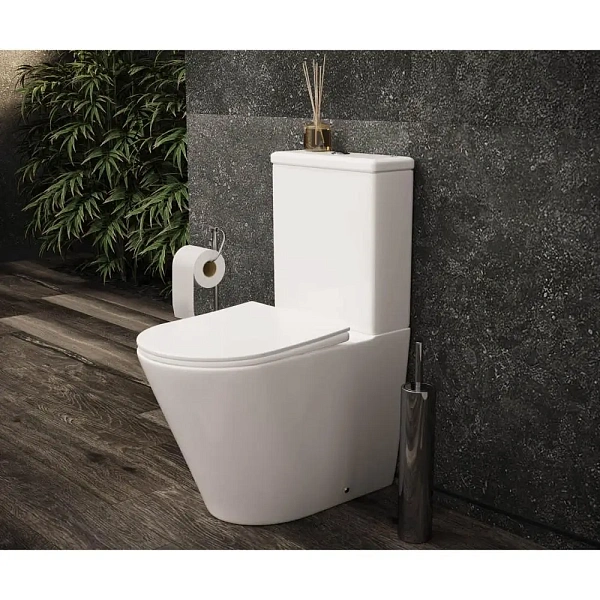 Унитаз-компакт Ceramica Nova Highlight CN1802 безободковый