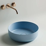 Накладная раковина Ceramica Nova Element CN6022ML, 39 см, матовый голубой