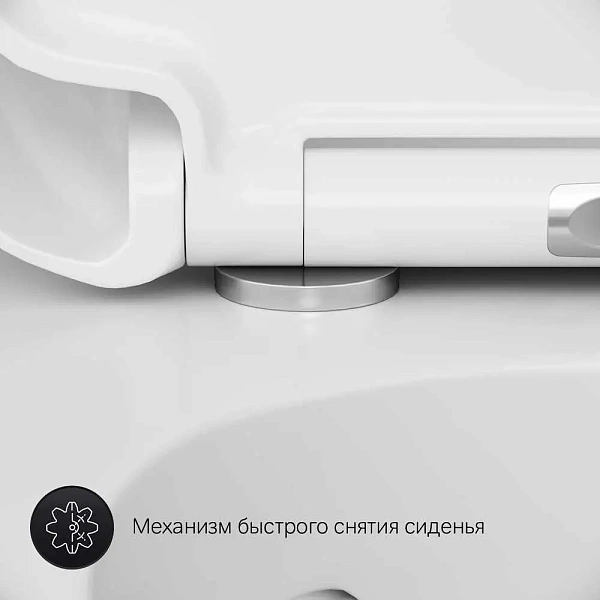 Унитаз подвесной AM.PM Sensation FlashClean C301700WH безободковый