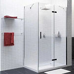 Душевой уголок WasserKRAFT Aller 10HBLACK MATT 120х100 см 10H10RBLACK MATT