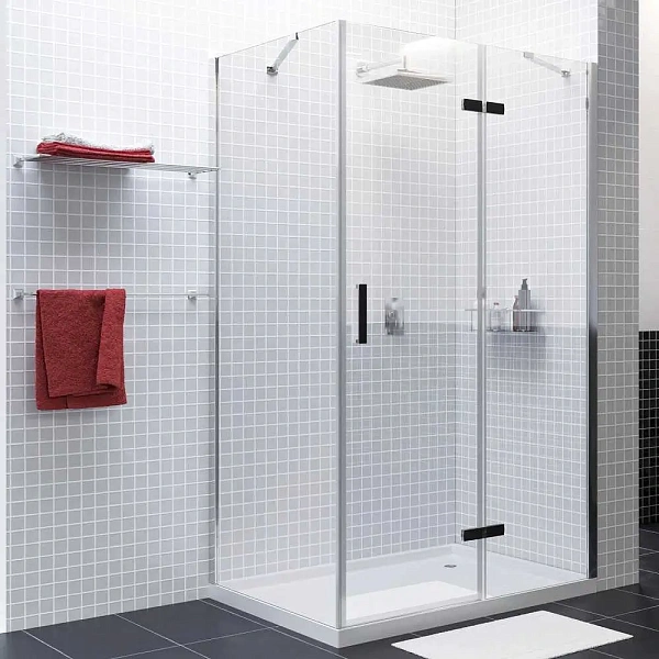 Душевой уголок WasserKRAFT Aller 10HBLACK MATT 120х100 см 10H10RBLACK MATT