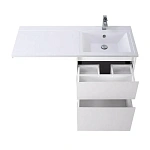 Тумба под раковину напольная BelBagno KRAFT-LVD-580/1200-2C-PIA-BO Bianco Opaco, 120 см