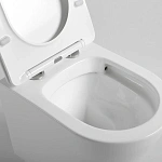 Унитаз подвесной Vincea Piatti VT1-11S, цвет белый, ультратонкое soft-close сиденье