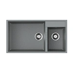 Omoikiri Tedori 85-2-U-GR Tetogranit/leningrad grey