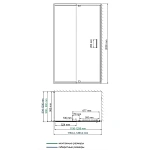 Душевой уголок WasserKRAFT Berkel 120х100 см 48P10