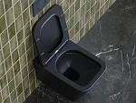 Унитаз подвесной Ceramica Nova Metric CN3007MB, черный матовый
