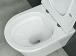 Система инсталляции для унитазов Tece TECEbase K440407 с кнопкой смыва + унитаз подвесной Ceramica Nova Forma CN3011