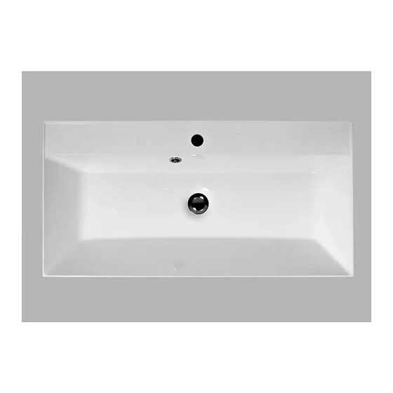 Раковина из литьевого мрамора BelBagno BB900/450-LV-MR-AST, 90 см