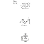 Унитаз подвесной Simas Arcade AR841bi rimless безободковый