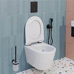 Инсталляция Grohe Rapid SL с подвесным унитазом Ceruttispa Luigi Aria, смыв "Торнадо", сиденье микролифт