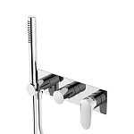 Встраиваемый смеситель для ванны и душа WasserKRAFT Dinkel 5877