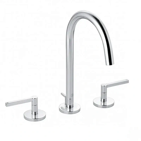 Смеситель для раковины Kludi Nova Fonte Puristic 201430515 с донным клапаном