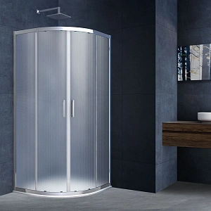 Душевой уголок Vincea Alhpa VSQ-3AL900MT, 900*900, хром, стекло текстурное