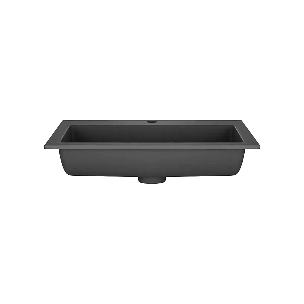 Раковина Vincea VCB-13600B из кварца, цвет черный