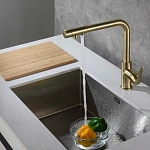 Смеситель для кухни Timo Hette 1026/17F с каналом для питьевой воды