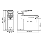 Смеситель для раковины WasserKRAFT Aisch 5503