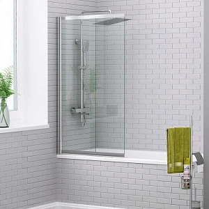 Стеклянная шторка для ванны WasserKRAFT Main 100х140 см 41S02-100 WasserSchutz