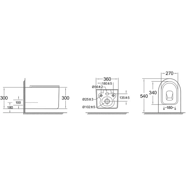 Инсталляция Grohe Rapid SL 38772001 с подвесным унитазом OLIVE'S VR30116DP, смыв "Торнадо", сиденье микролифт