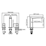 Смеситель для раковины WasserKRAFT Naab 8635