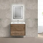 Тумба под раковину Vincea Paola 600 подвесная, 2 выкатных ящика soft close, V.Oak