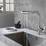 Смеситель для кухни Timo Hette 1026/00F с каналом для питьевой воды