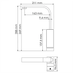 Смеситель для кухни WasserKRAFT Abens 2007