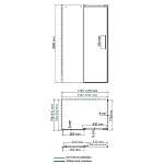Душевой уголок WasserKRAFT Alme 120х80 см 15R06