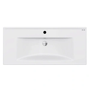 M85AWCC1002WG X-Joy, Раковина мебельная, керамическая, 100 см, встроенная, цвет: белый, глянец