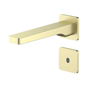 Смеситель Timo для раковины встроенный, сенсорный золото матовое Torne (4373/17SM)