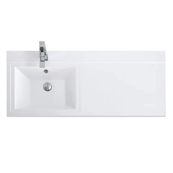 Раковина из литьевого мрамора BelBagno BB1200/480-LV-MR-L, 120.3 см