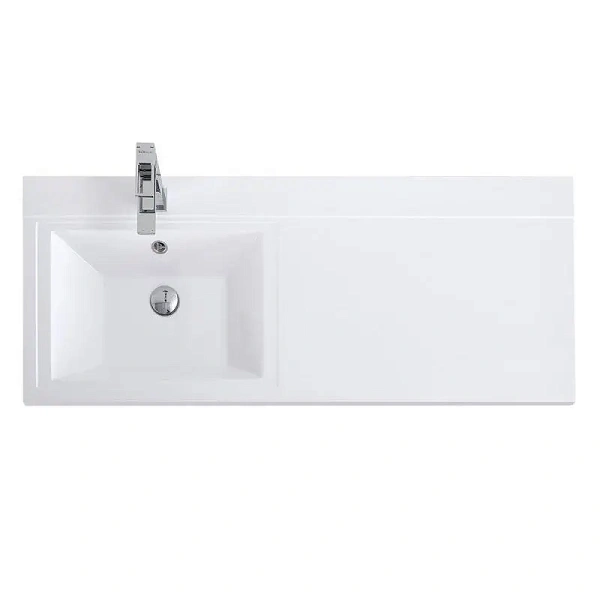 Раковина из литьевого мрамора BelBagno BB1200/480-LV-MR-L, 120.3 см