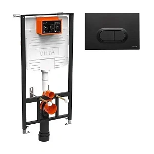 Система инсталляции для унитазов VITRA Uno 730-5800-01EXP с кнопкой смыва