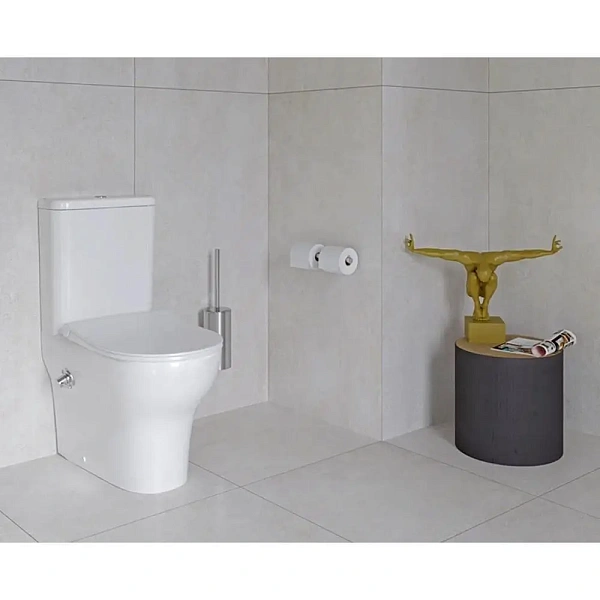 Унитаз-компакт с функцией биде и встроенным смесителем VITRA Zentrum 9012B003-7226 крышка микролифт
