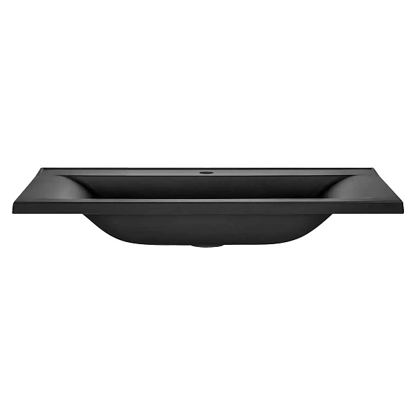 Раковина Vincea VCB-3M900B из кварцевого камня, цвет черный