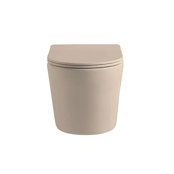 Унитаз подвесной Vincea Piatti VT1-11SMC, цвет капучино матовый, ультратонкое soft-close сиденье