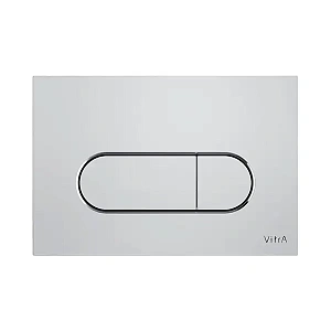 Кнопка смыва VITRA Root Round 740-2280, матовый хром