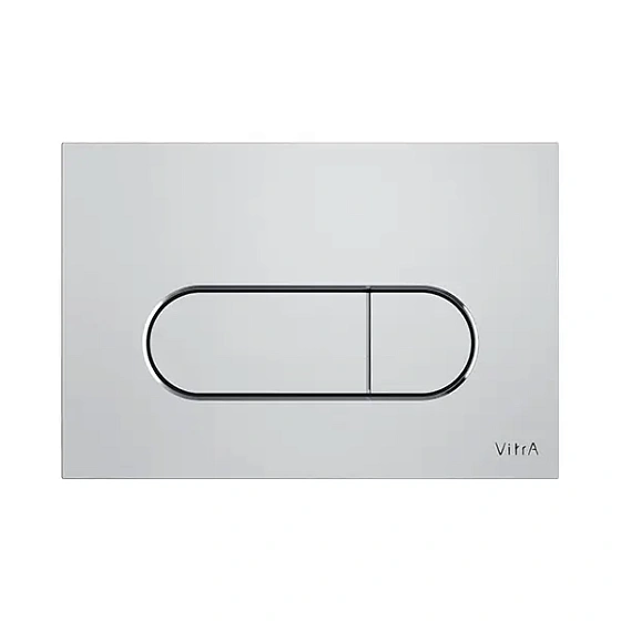 Кнопка смыва VITRA Root Round 740-2280, матовый хром