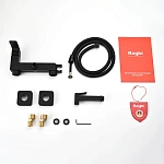 Смеситель Raglo R01.51.06 с гигиеническим душем, черный матовый